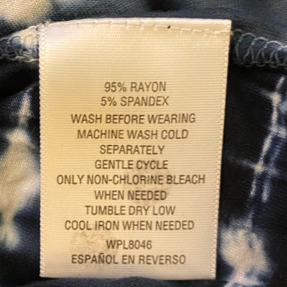 Style & Co Black and White Tunic -2X - Picture 4 of 6